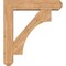 Ekena Millwork Westlake Craftsman Smooth Bracket w/ Offset Brace, Western Red Cedar, 7 1/2"W x 34"D x 38"H BKT0806X34X38WTL04SWR - alternate 3